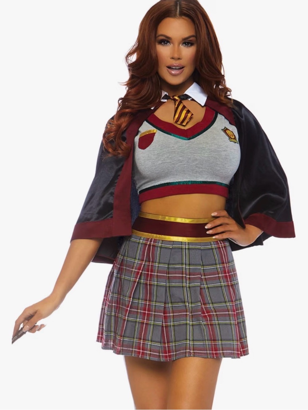 Leg Avenue Women’s Spellbinding School Girl/Harry Potter Wizard Costume M